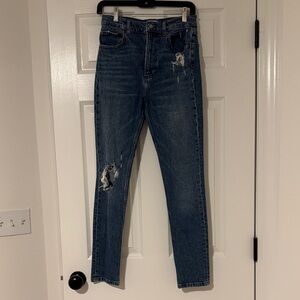 Boyish by Her Classic Blue Distressed Women Jeans